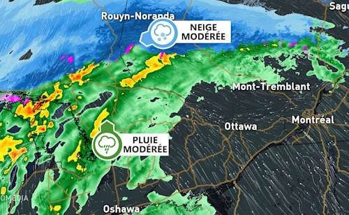 MétéoMédia Prudence sur les routes de la province