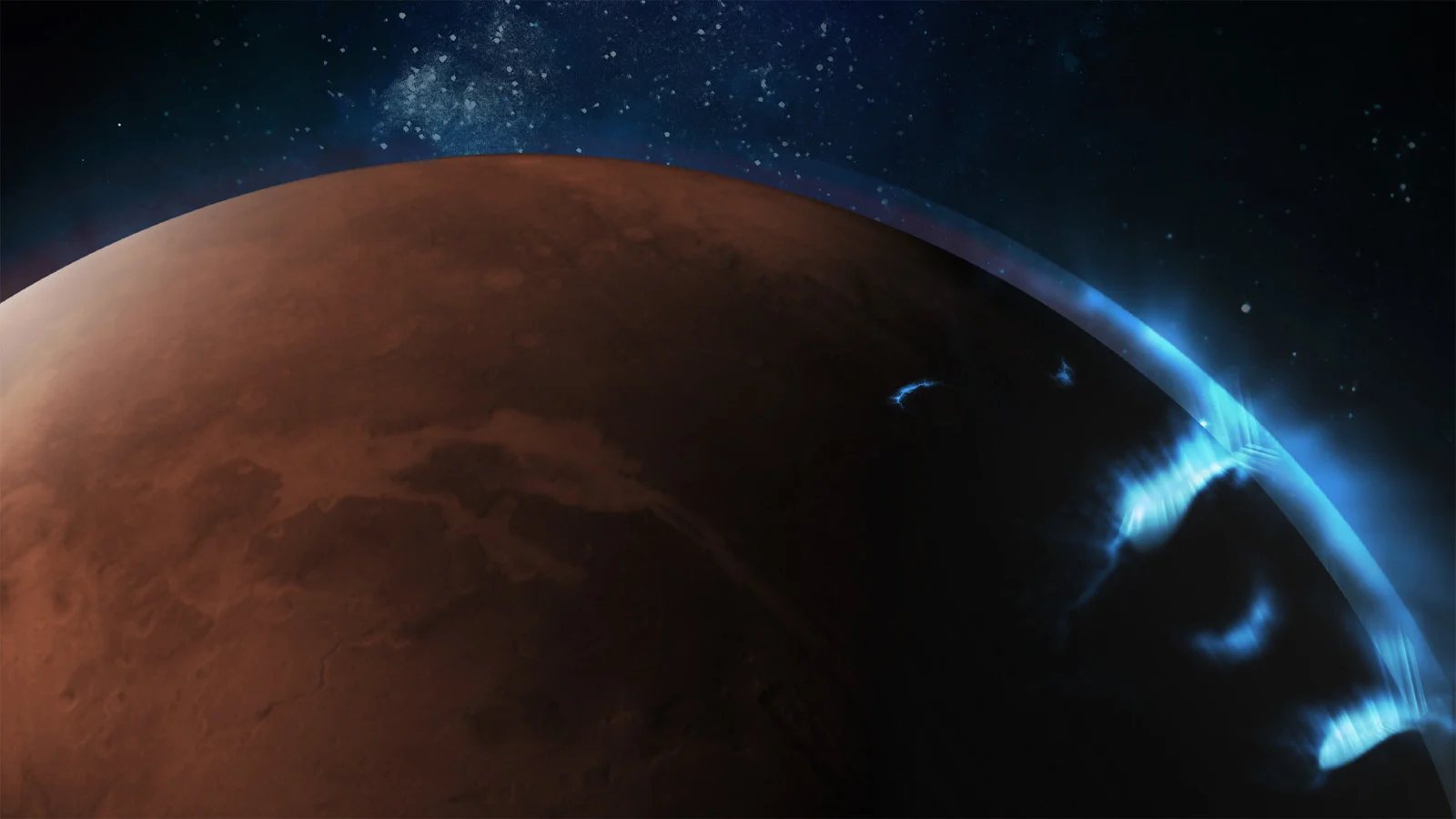 Mars' auroras caught in highest detail ever by Hope spacecraft
