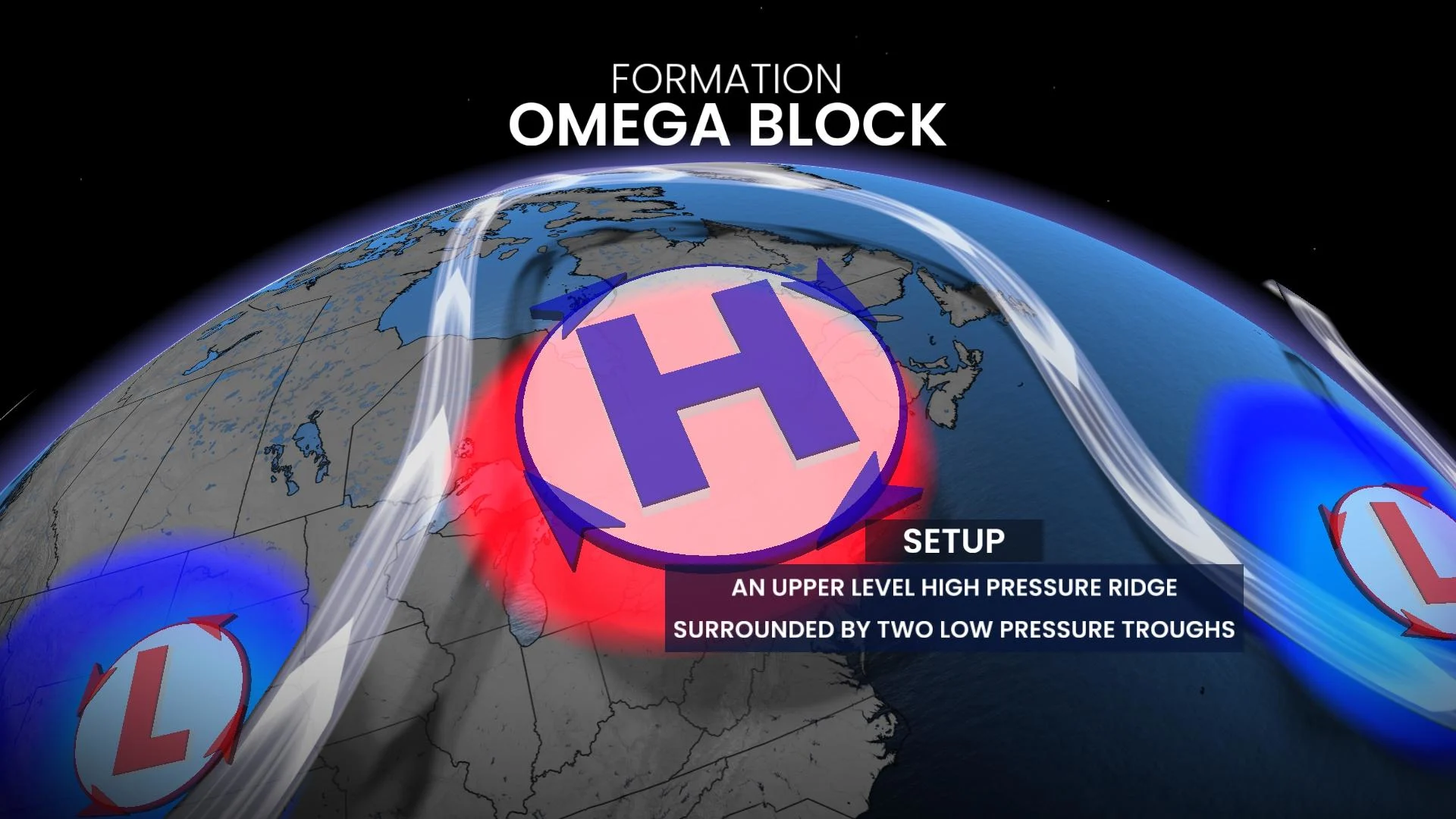 Ontario Quebec Eastern Canada Omega Block