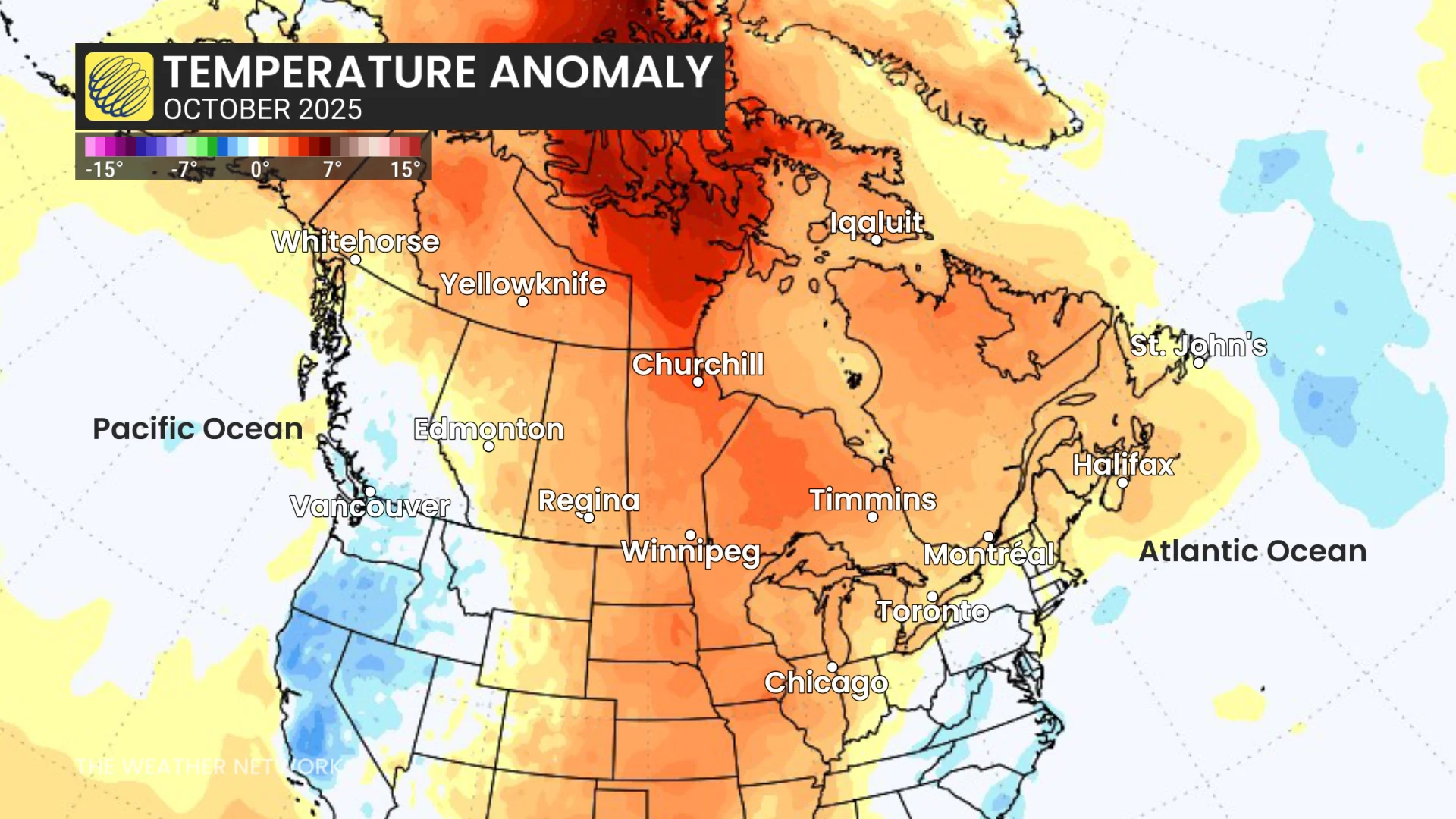 October 2025 Temperature Anomaly