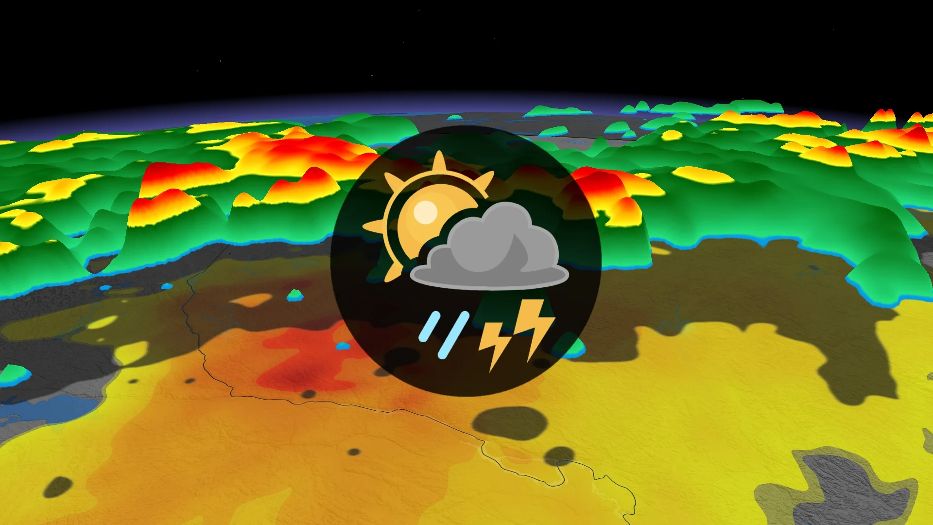 Orages violents mardi : gros grêlons et risque de tornade dans cette région