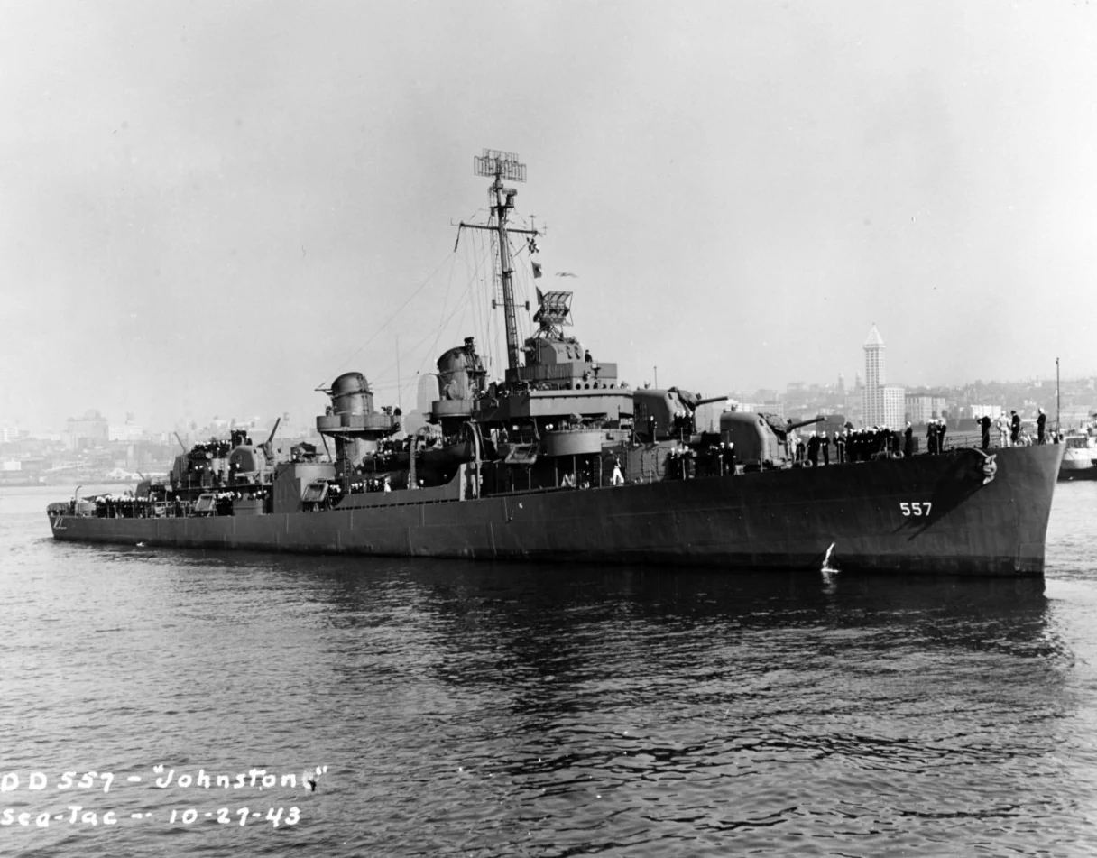 USS Johnson/U.S. Naval History and Heritage Command