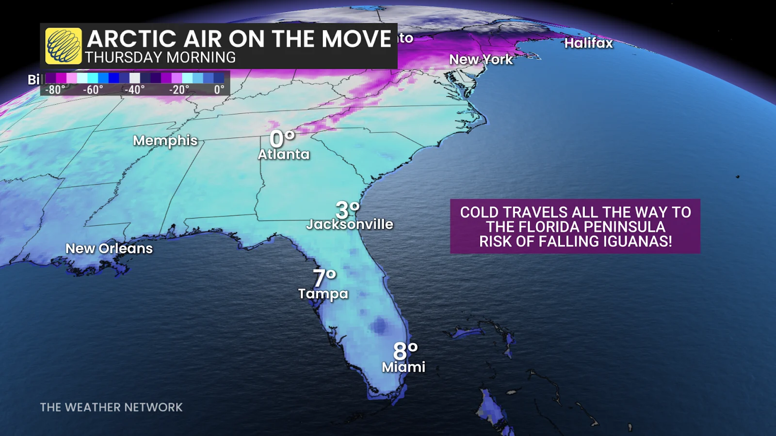 Arctic, Air, Cold, Winter, Chill, Wind, December 30, 2025. (The Weather Network)