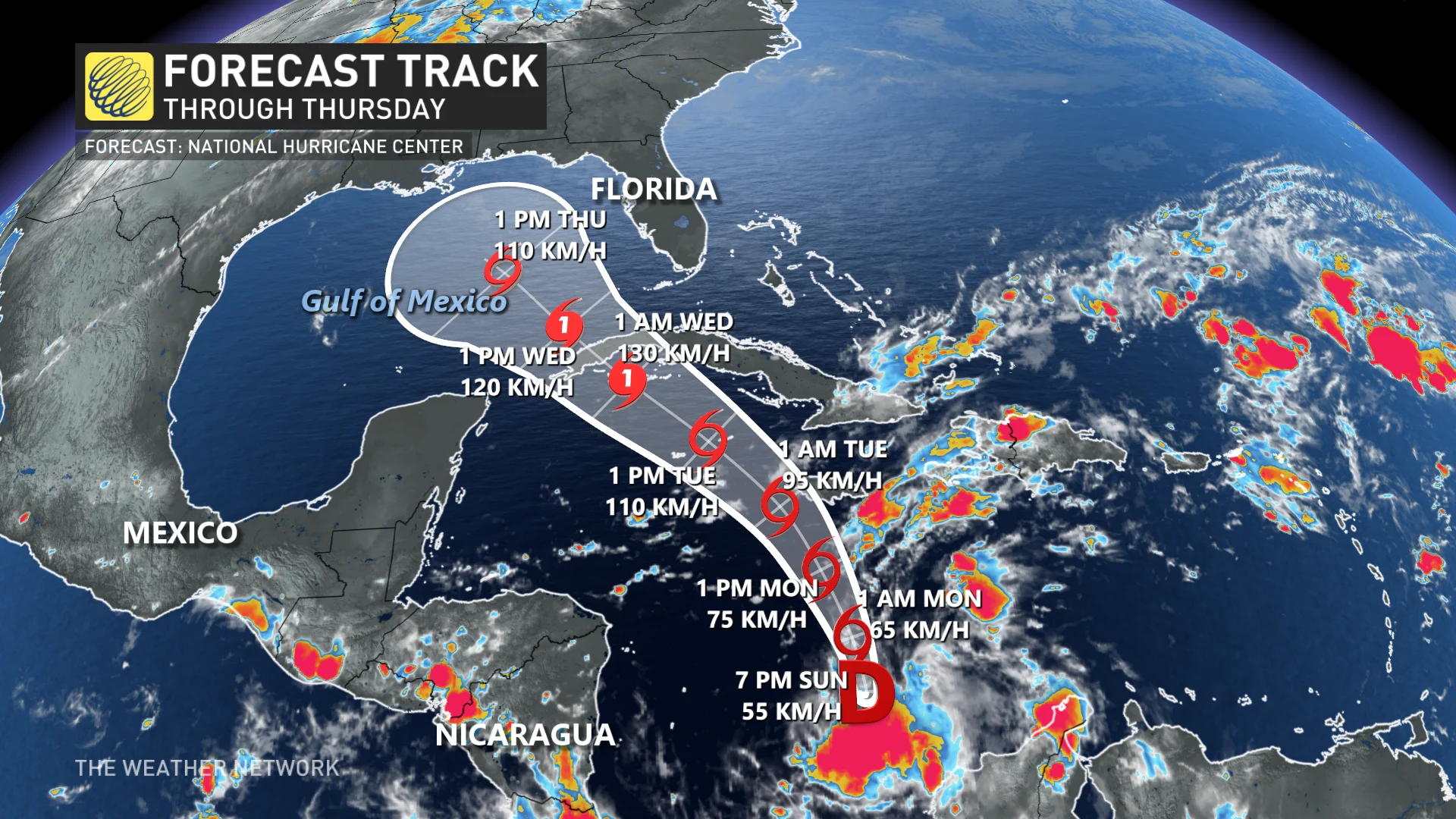 Potential Tropical Cyclone Eighteen Sunday PM