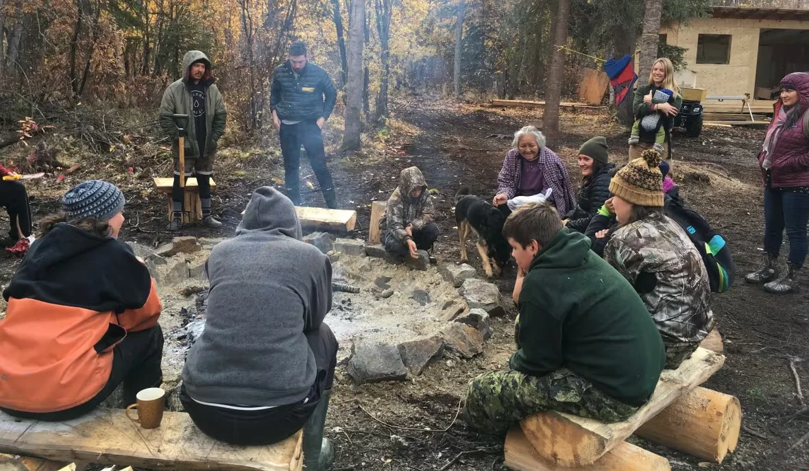 CBC: The Trʼondëk Hwëchʼin First Nation in Forty Mile (Allison Kormendy/CBC)