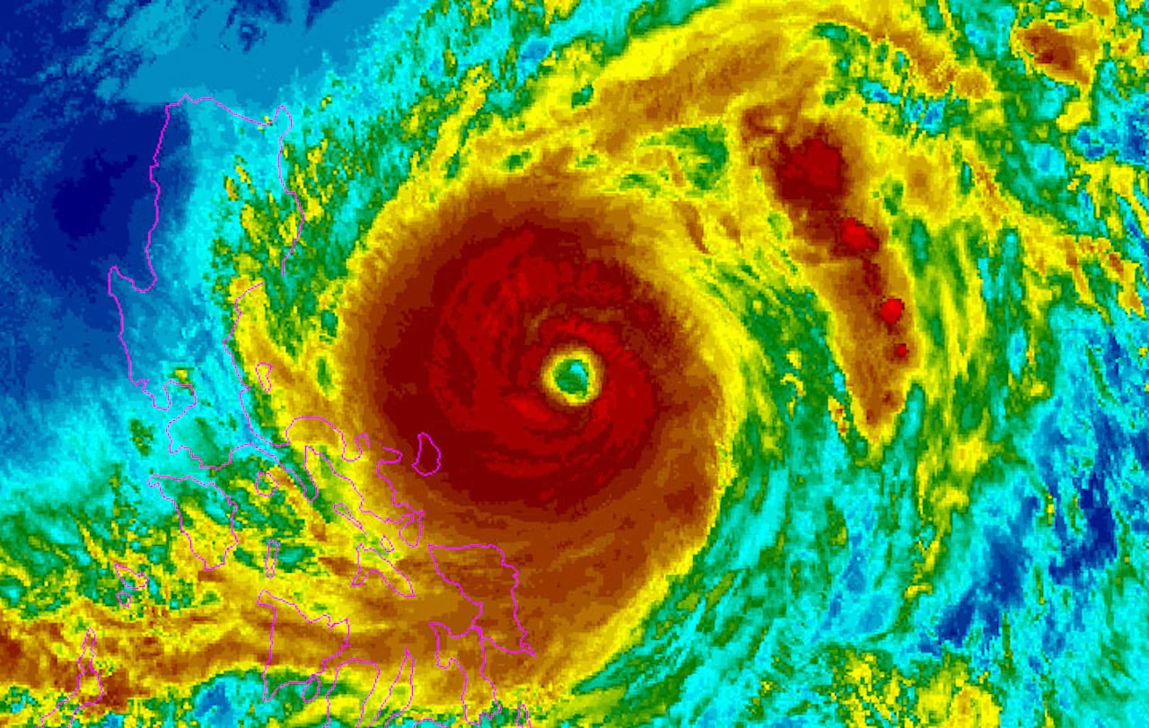 Surigae intensifies into year's first super typhoon in the Pacific