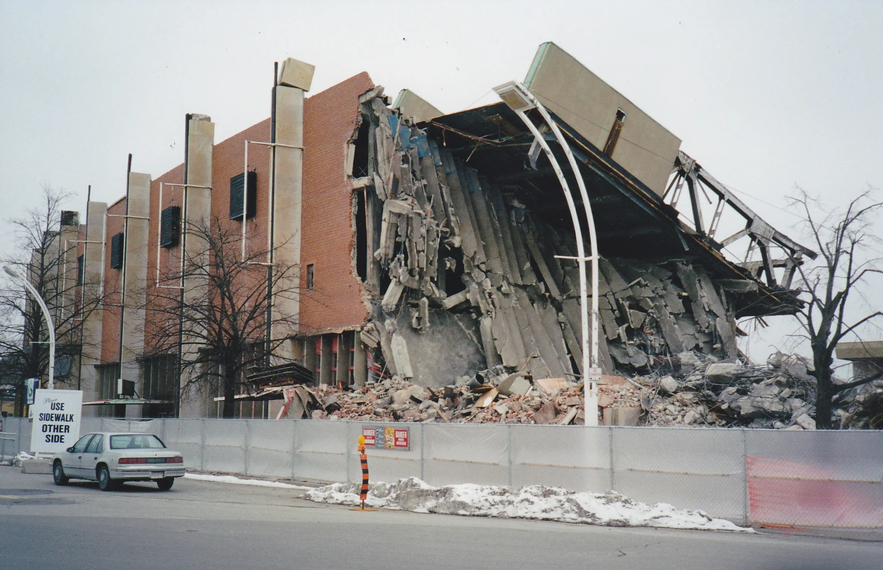Exhibition Stadium January 1999 Demolition