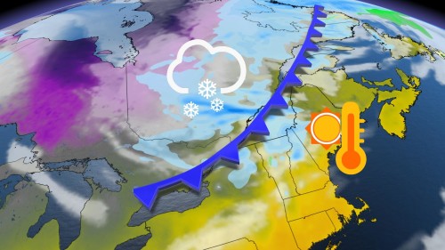 The Weather Network Quebec threatened with heavy snow despite