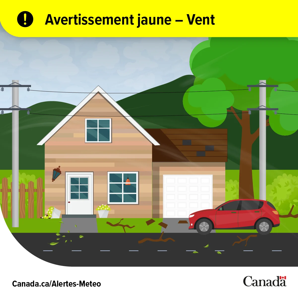 Wind Yellow Warning-FR