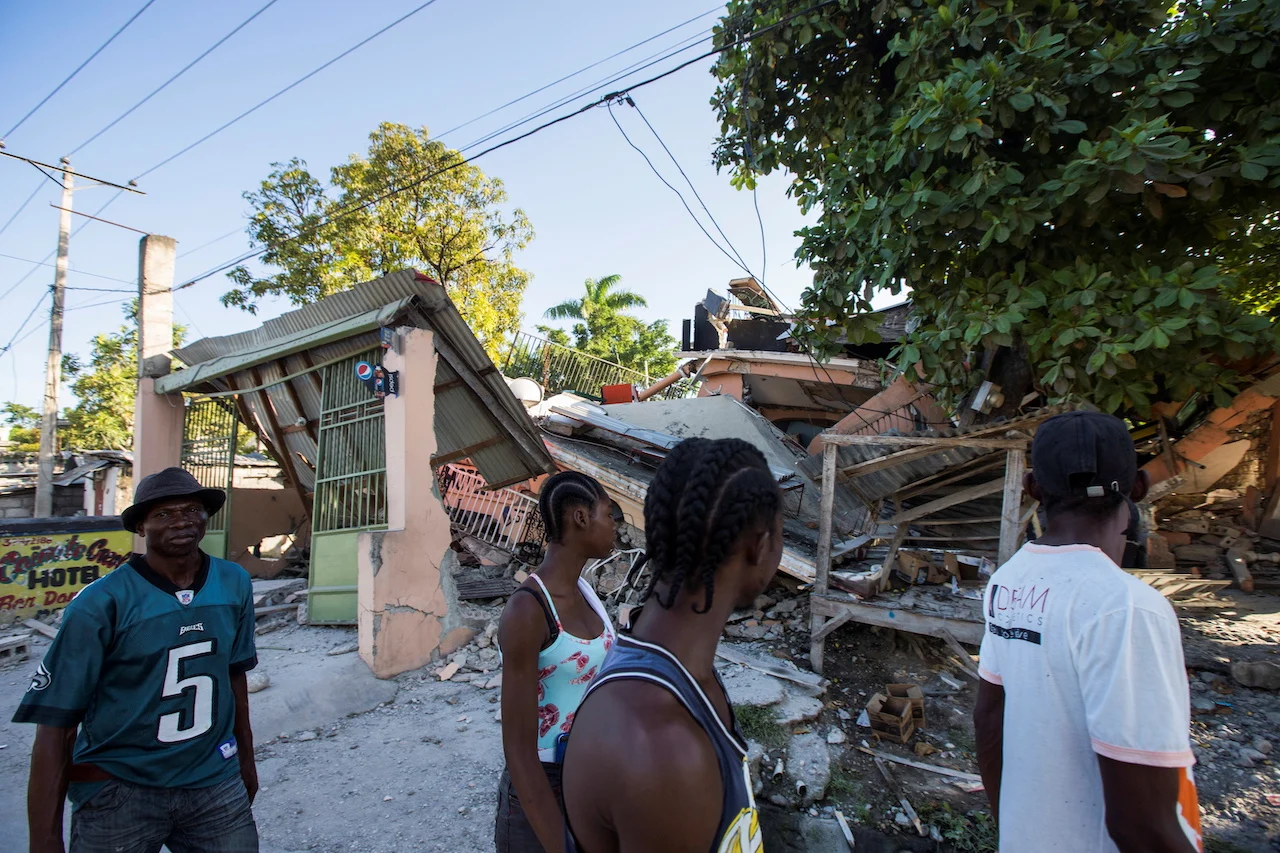 Death toll from Haiti earthquake nears 1,300 as tropical storm looms