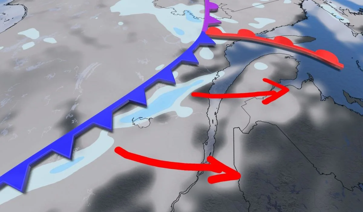 Potentiel de bourrasques au Saguenay