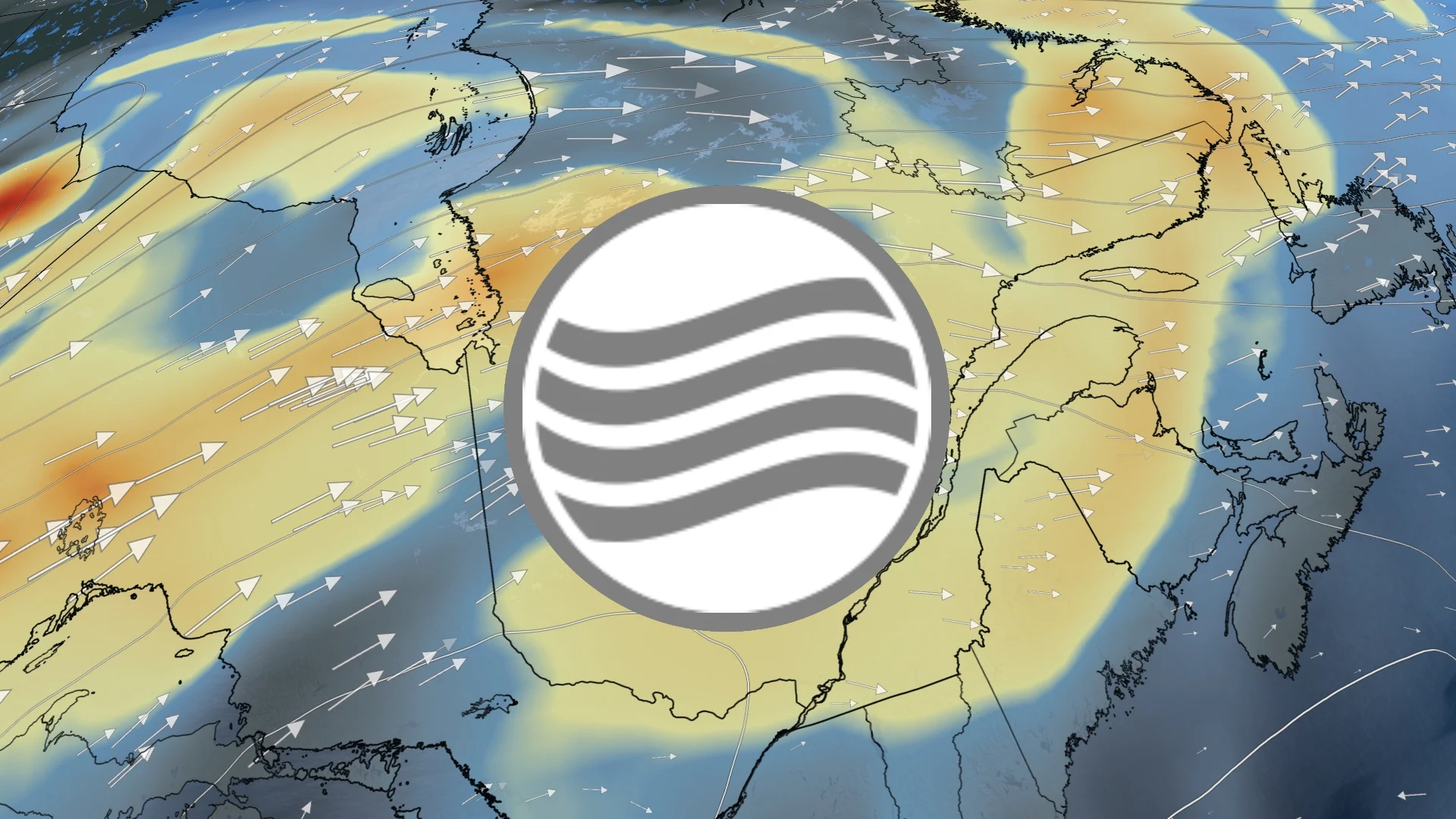 Étrange : plein soleil sur le Québec, mais le ciel est pourtant gris