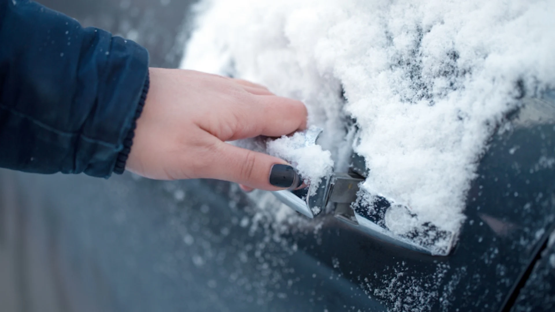Here's another hack for those icy windshields