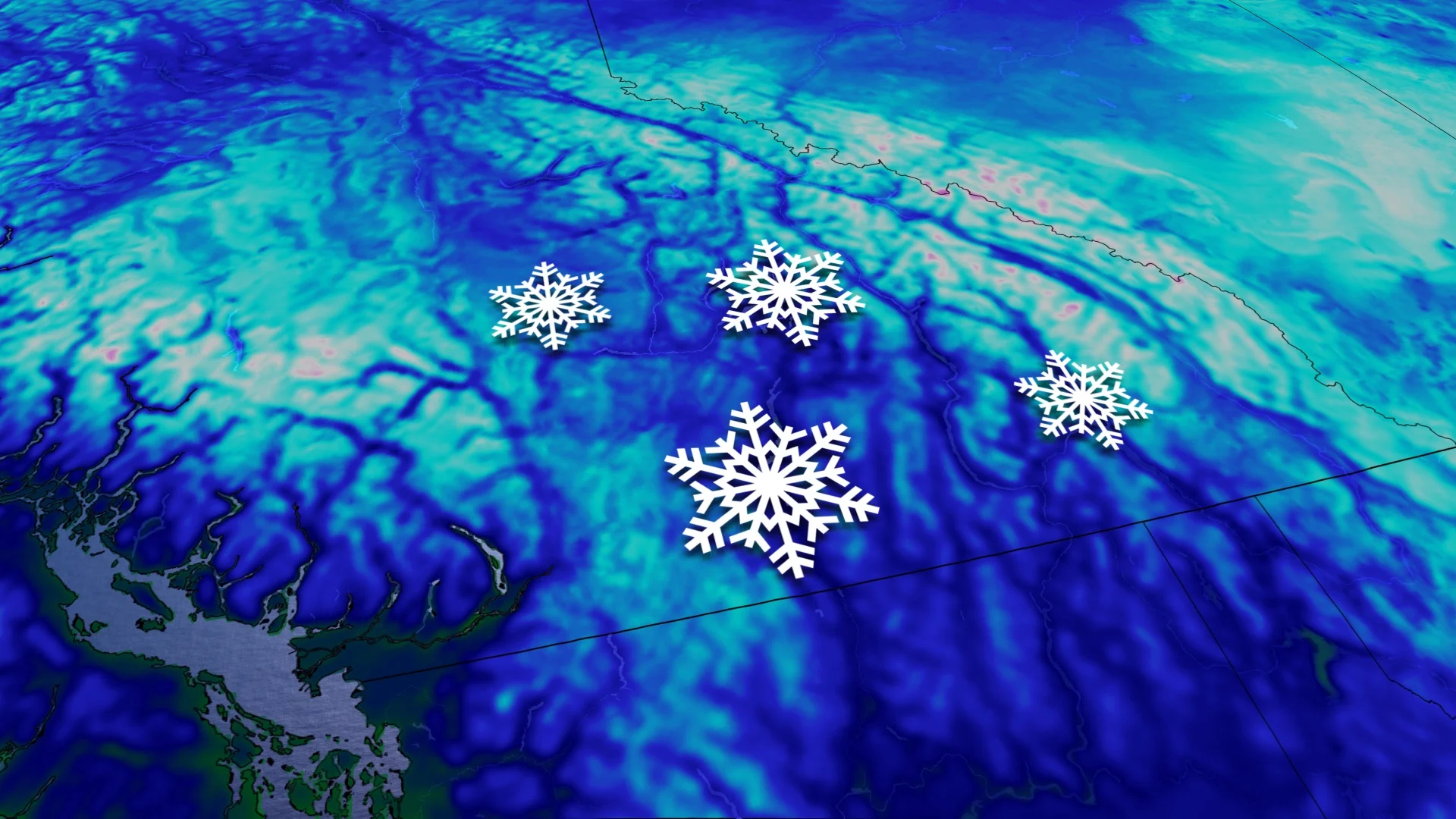 First snowflakes of the fall for B.C.'s Interior as temperatures plummet