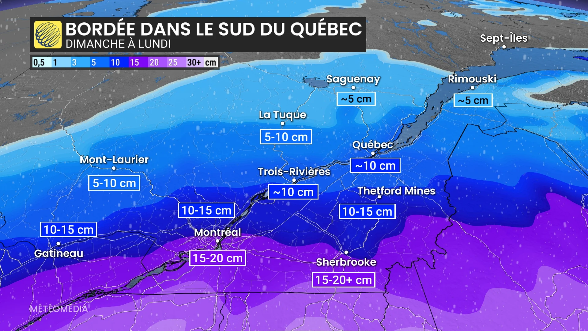 Bordée au Québec