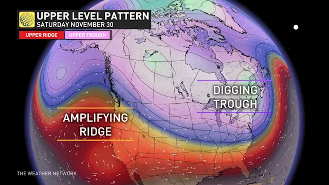 Signs of winter begin to arise in Ontario as pattern reversal unfolds ...