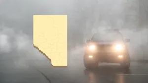 Alberta drivers beware thick fog, slick roads into Saturday