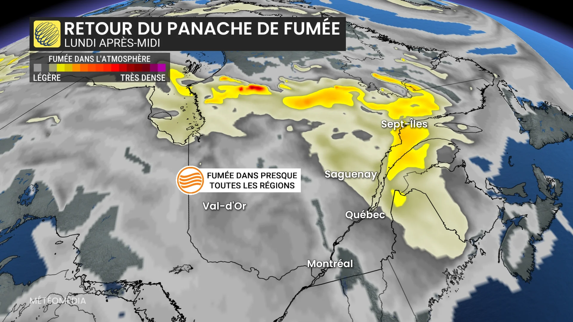 Les feux de forêt dégradent la qualité de l’air