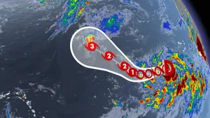 An unusual October hurricane is growing in the Atlantic