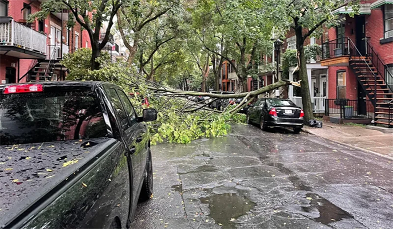 Orages violents : le Québec a été secoué