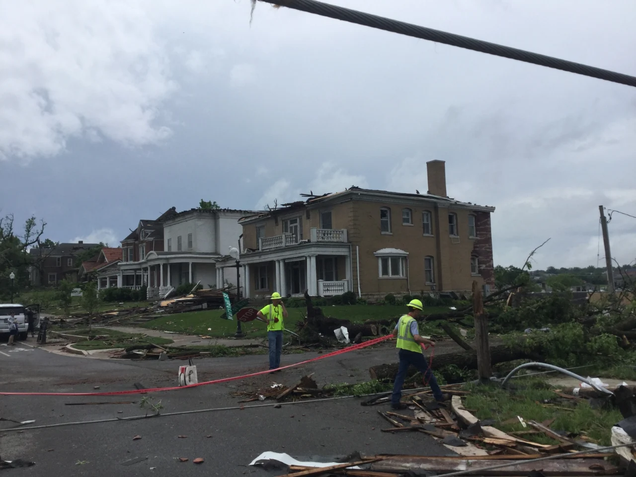 Jefferson City, MO tornado damage May 22, 2019