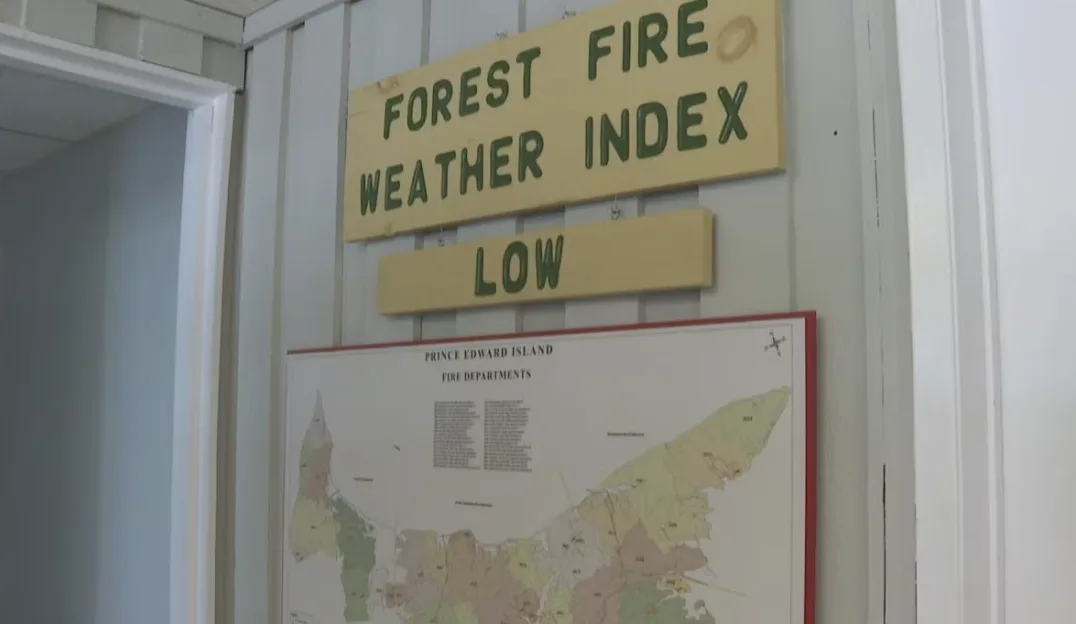 CBC: The forest fire index is low right now, but legislated fire season starts March 15, so officials are getting ready now. (Sheehan Desjardins/CBC)