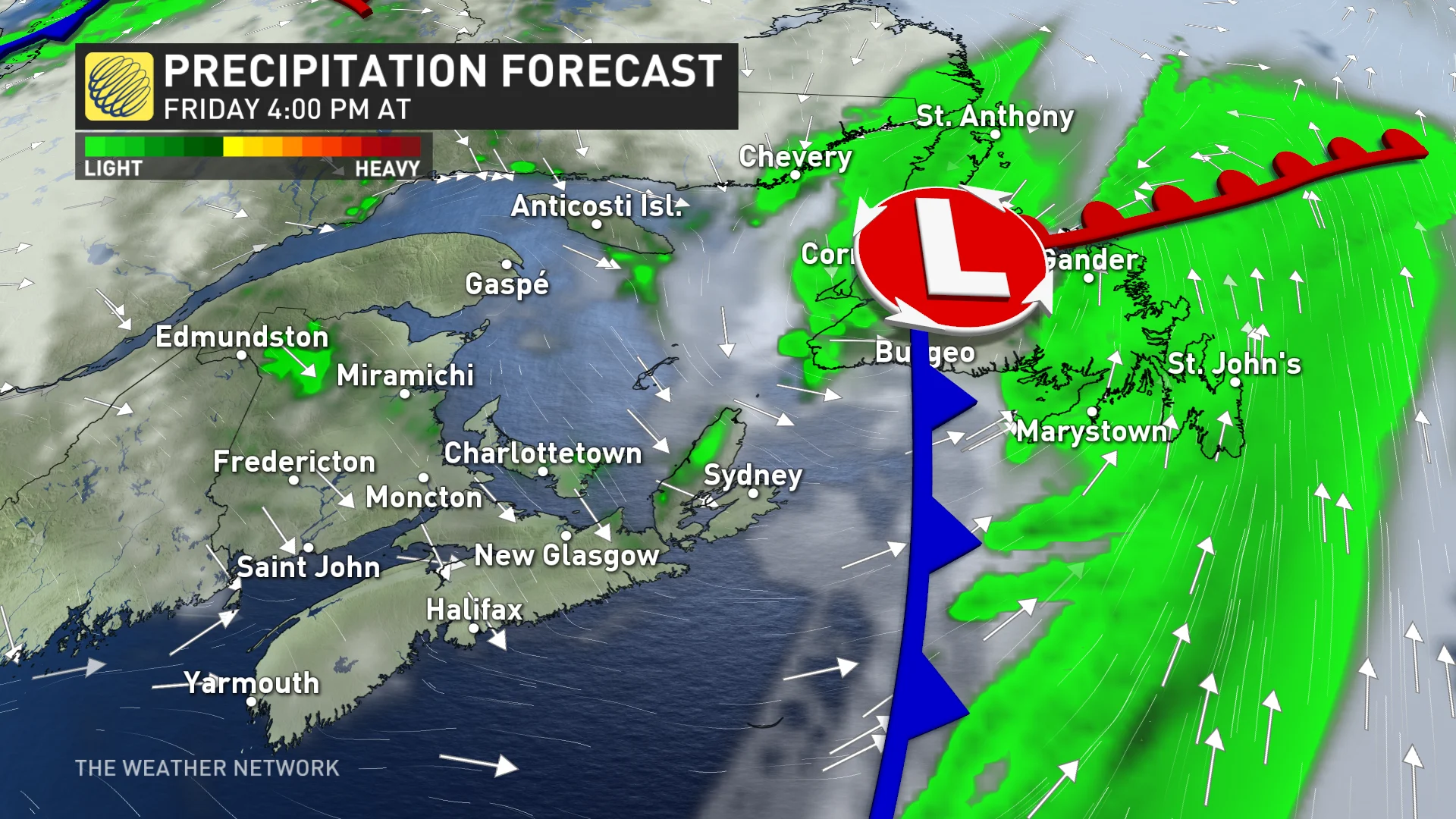 Baron - NL Friday precip