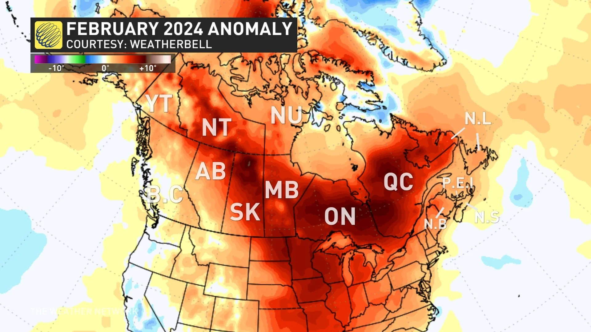 February 2024 Temperature Anomaly