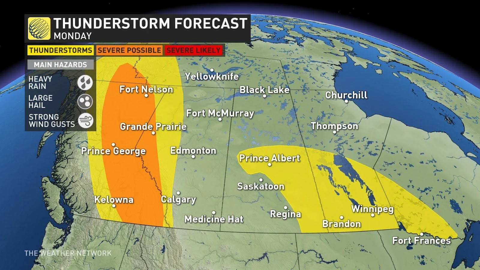 B.C. thunderstorm risk July 22 2024