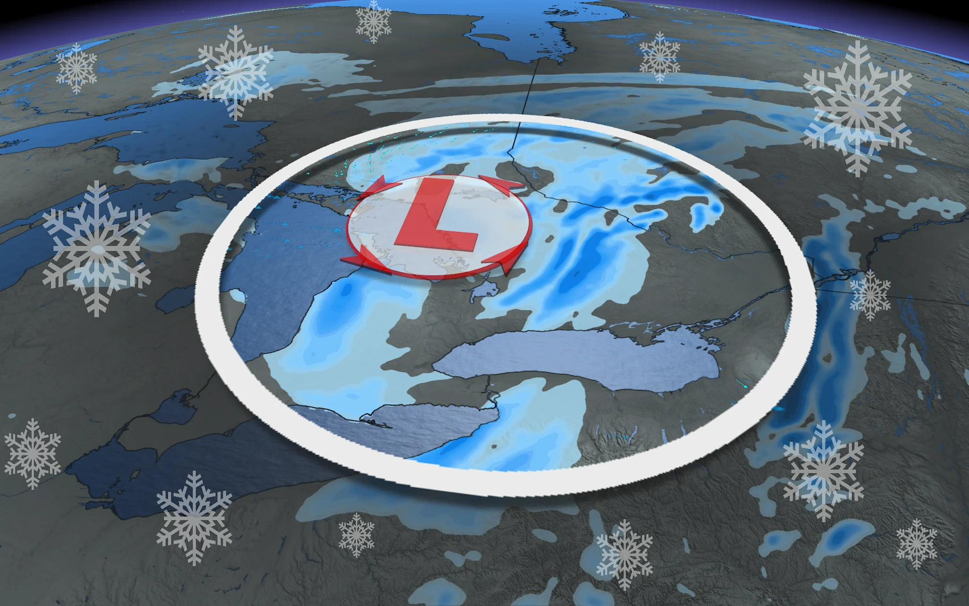 Snow and cold weather hang on in southern Ontario this week