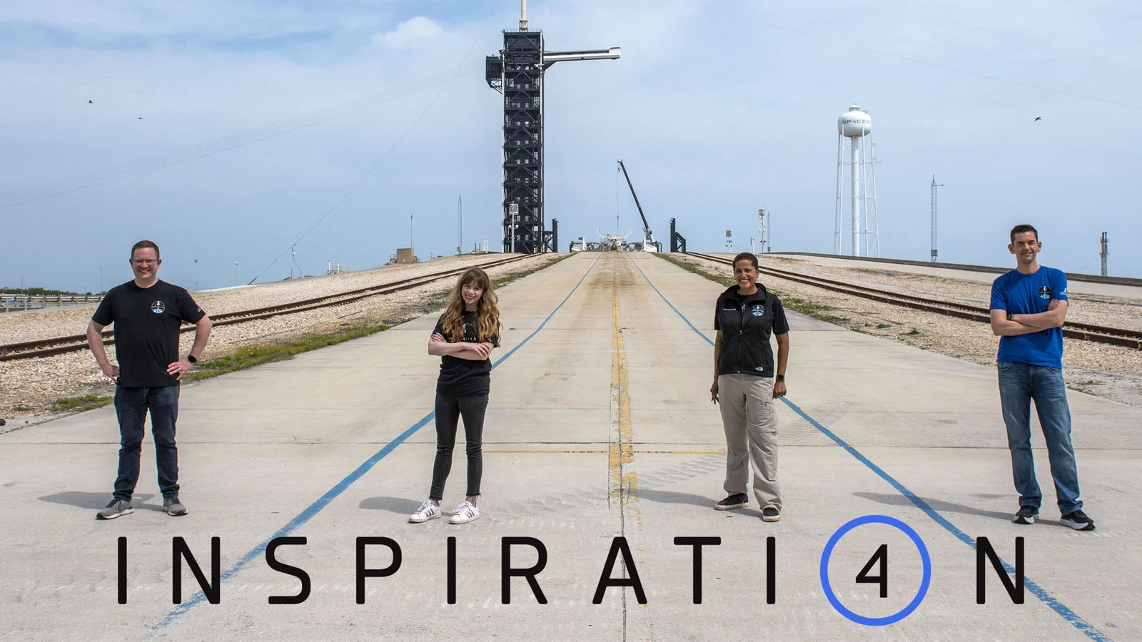 Inspiration4 Crew - Historic Launchpad 39A - SpaceX