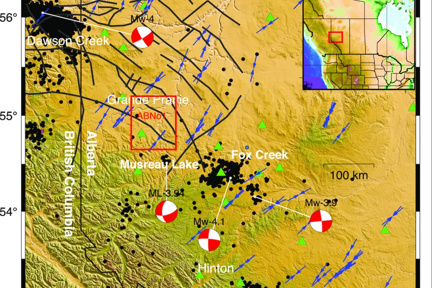 Alberta Geothermal Seismic Mapping
