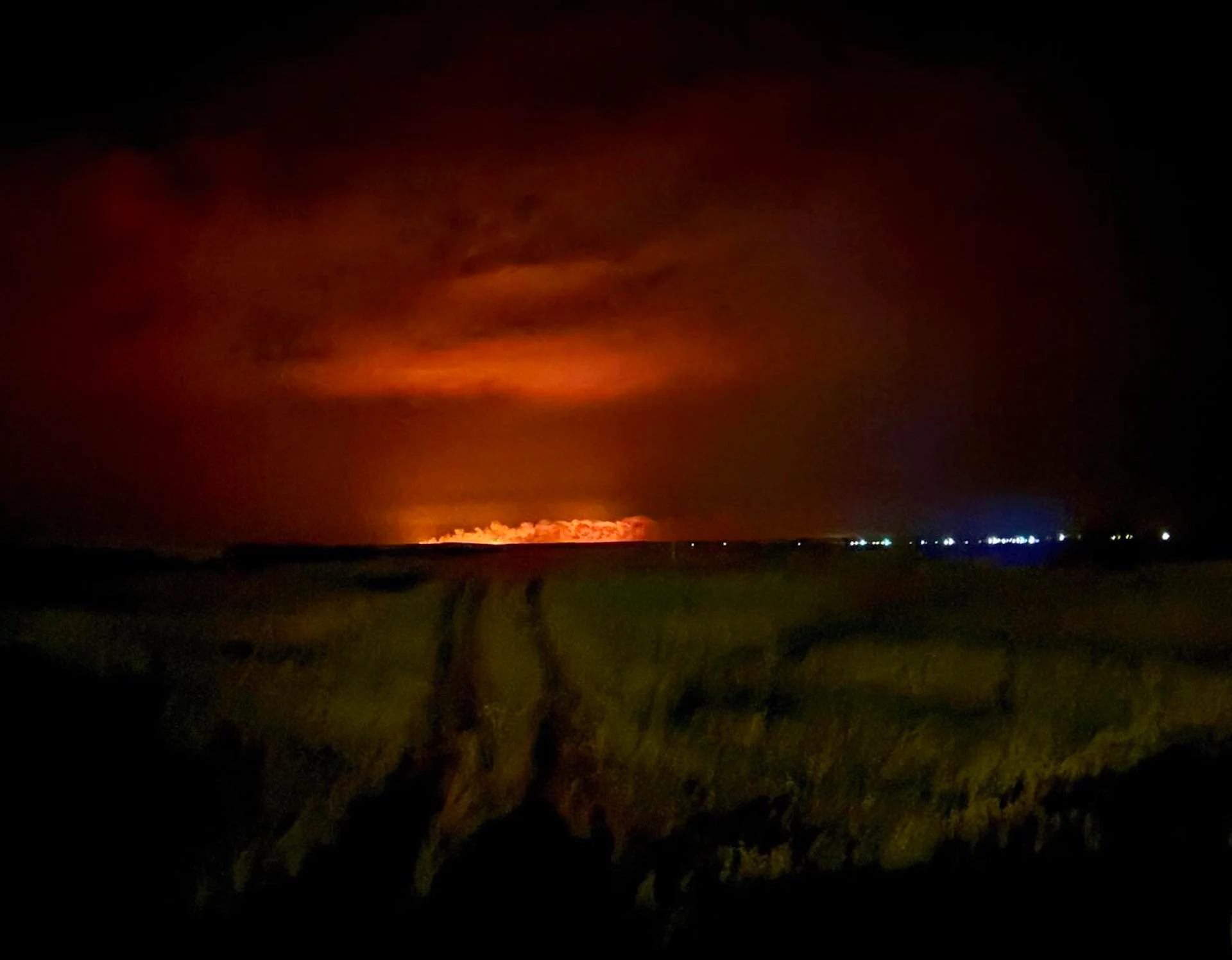Musgrave Harbour, N.L., wildfire/Colby West/Submitted to The Weather Network