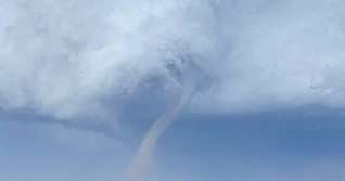 PHOTOS: Surprise landspout tornado spotted in Saskatchewan