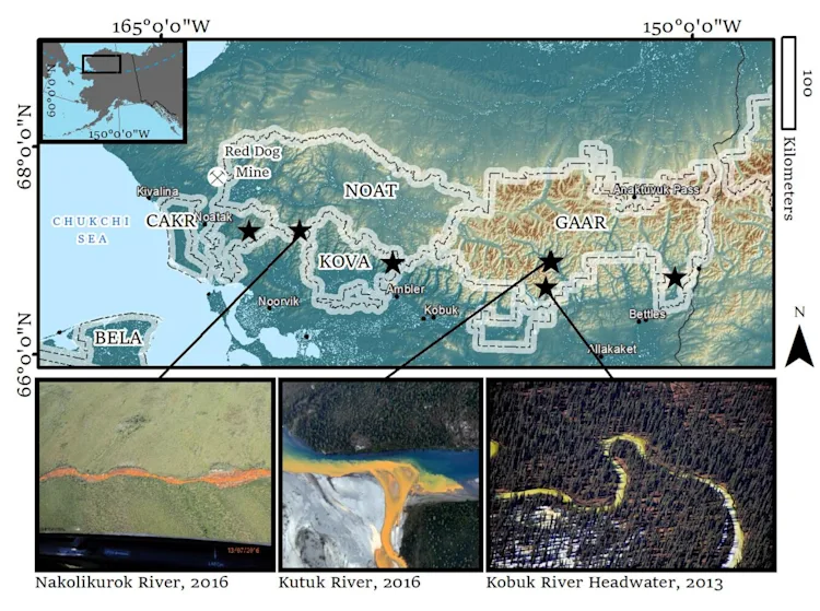 What's driving the water in some Arctic rivers to turn orange - The ...