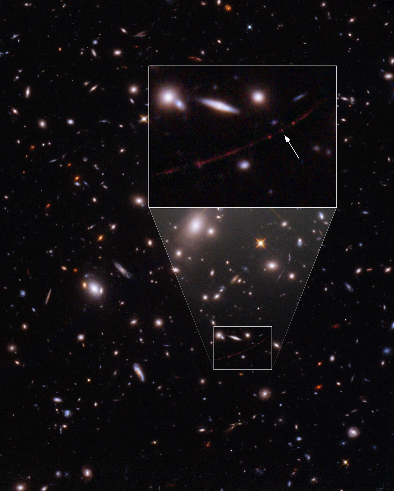 Galaxy-Cluster-WHL0137-08-NASA-ESA-BWelch-JHU-DCoe-APagan-STScI