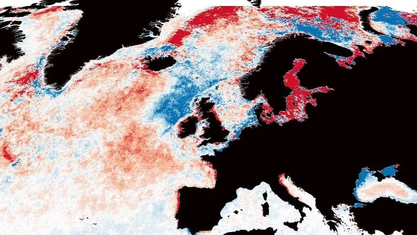 ocean darkening map
