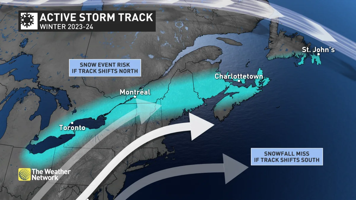 Canada's Winter Forecast El Niño a critical factor for the season