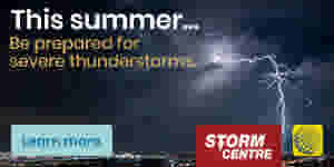This summer, be prepared for the severe thunderstorms with Storm Centre by The Weather Network.