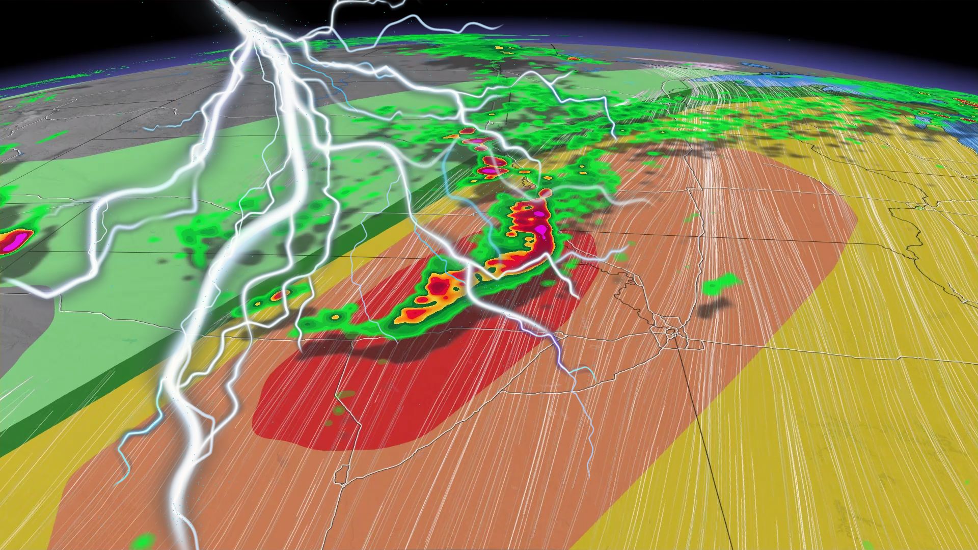 Dangerous severe storm setup threatens very large hail, wildfire risk ...