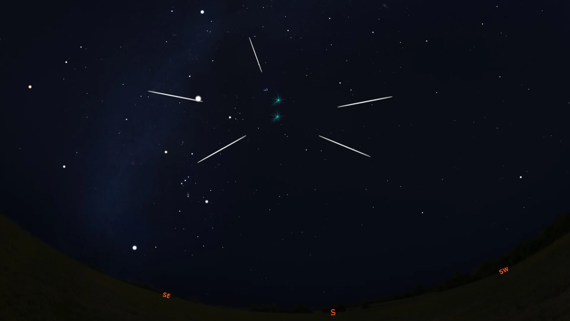 Keep your eyes on the sky for Taurid meteors flashing through the night