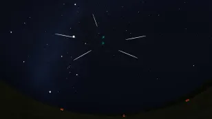 Keep your eyes on the sky for Taurid meteors flashing through the night