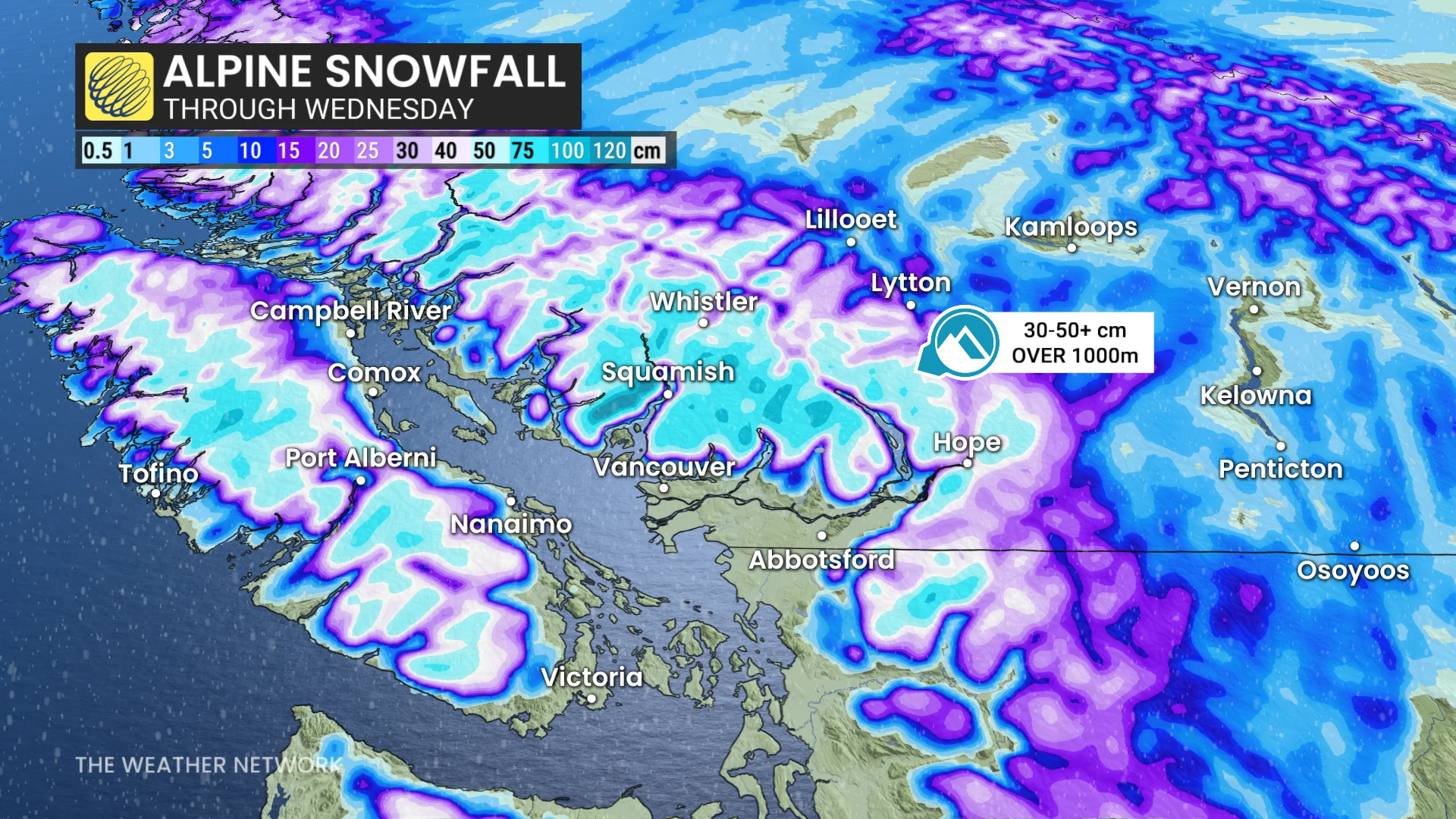 Baron - BC alpine snow - Dec22