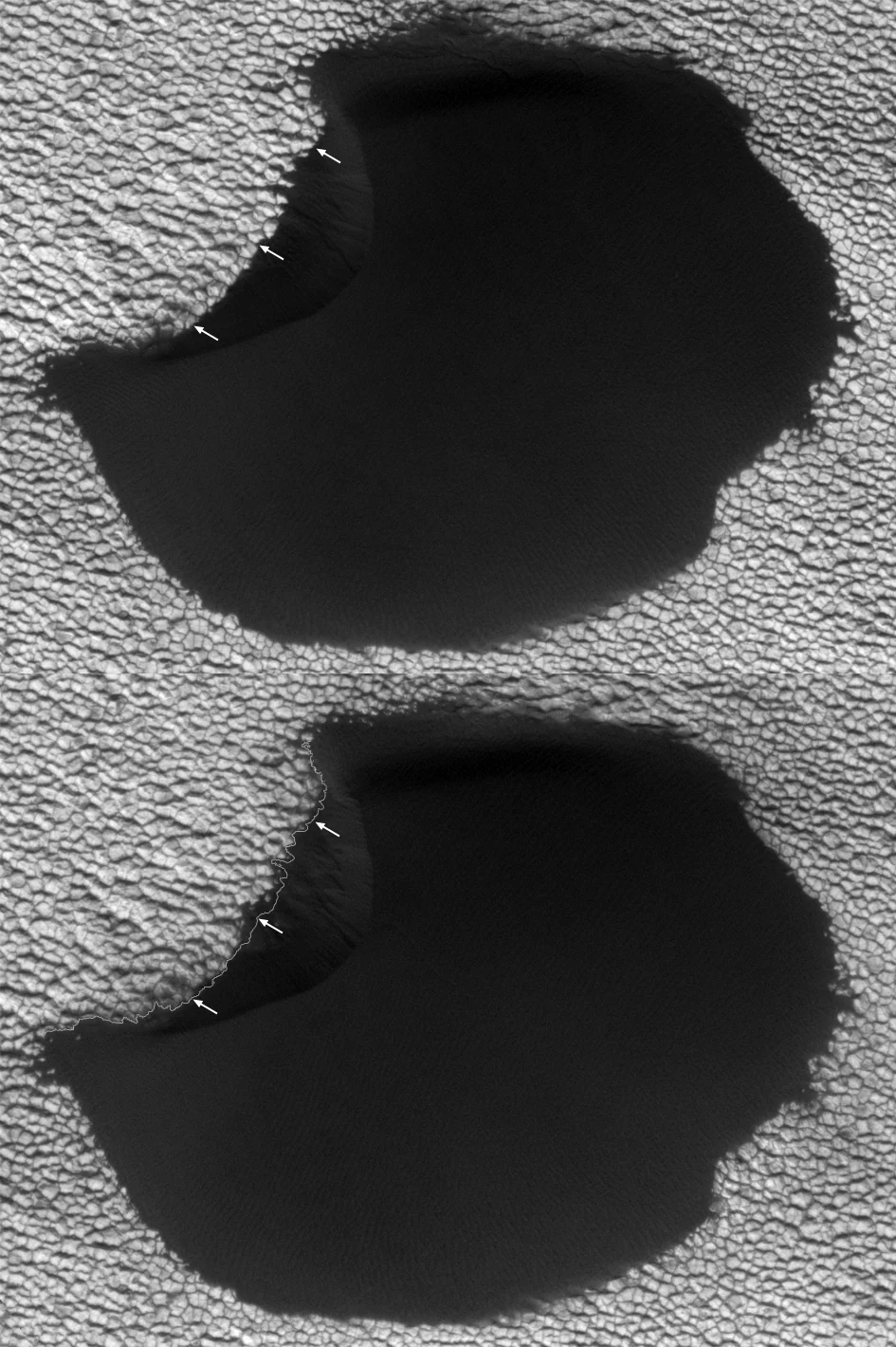 Mars-MRO-Sanddune-NASA