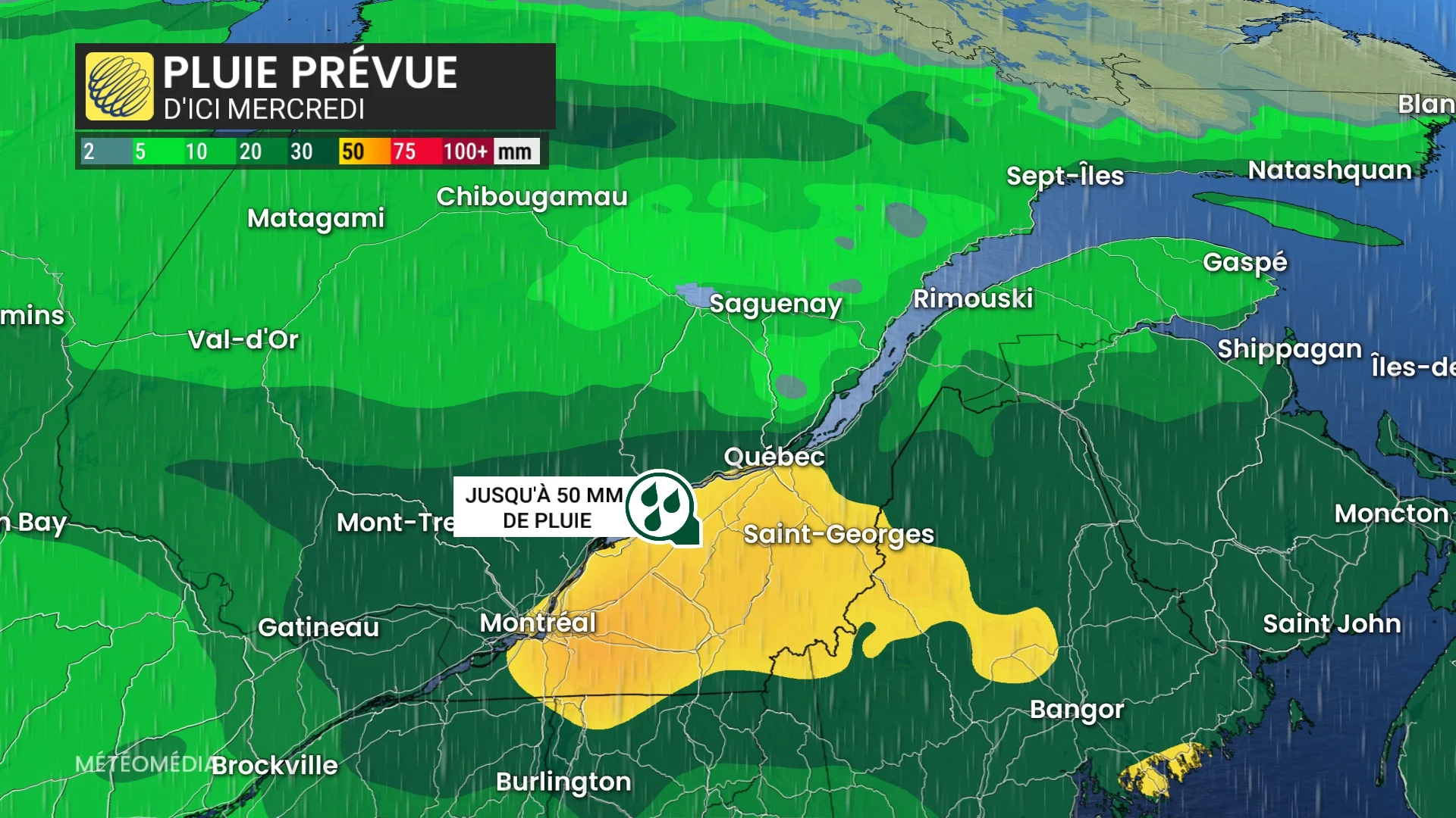 Jusqu’à 50 mm : un retour marqué de la pluie pour ces secteurs