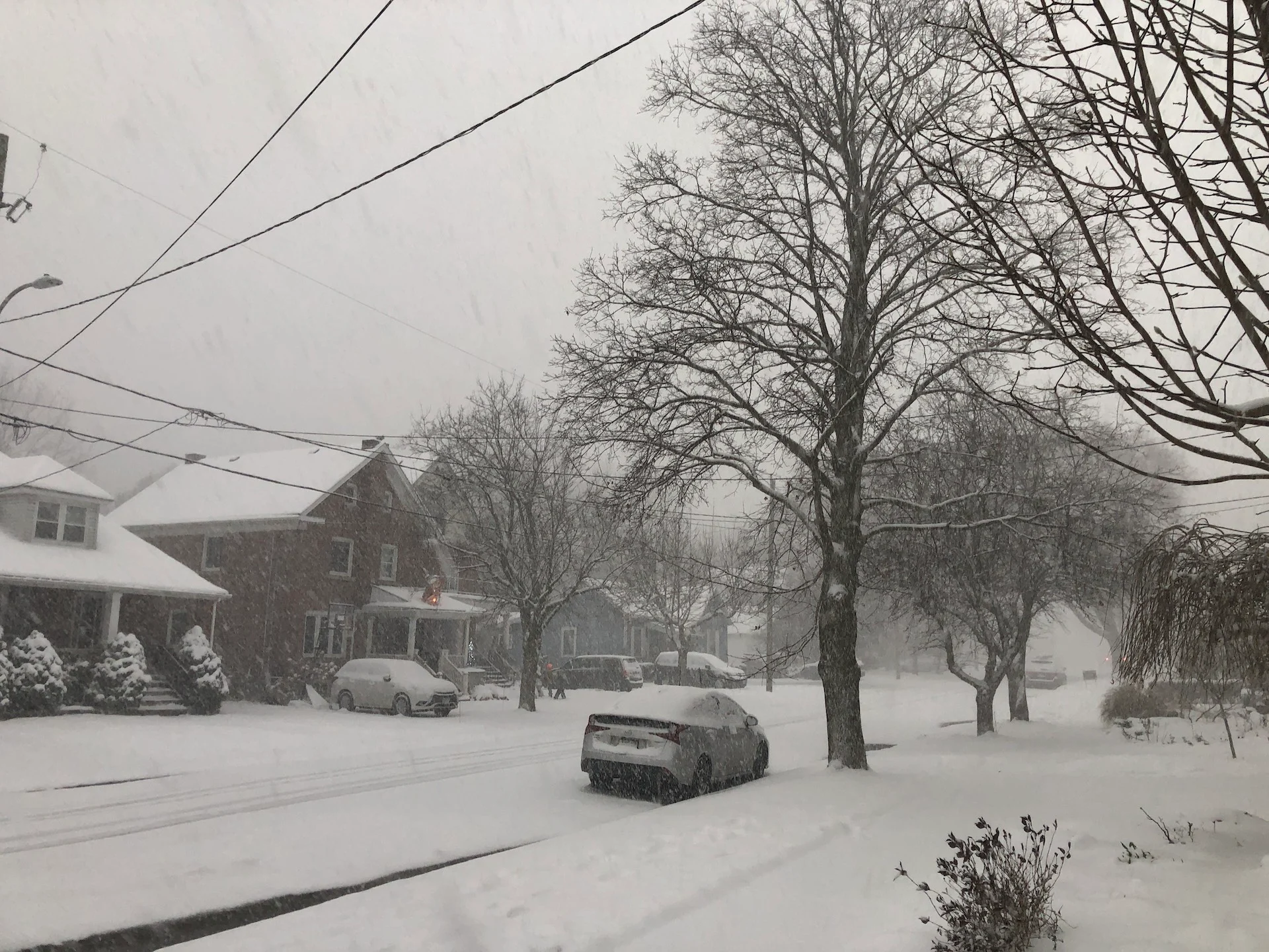 Owen Sound, Ont., snow/April Walker