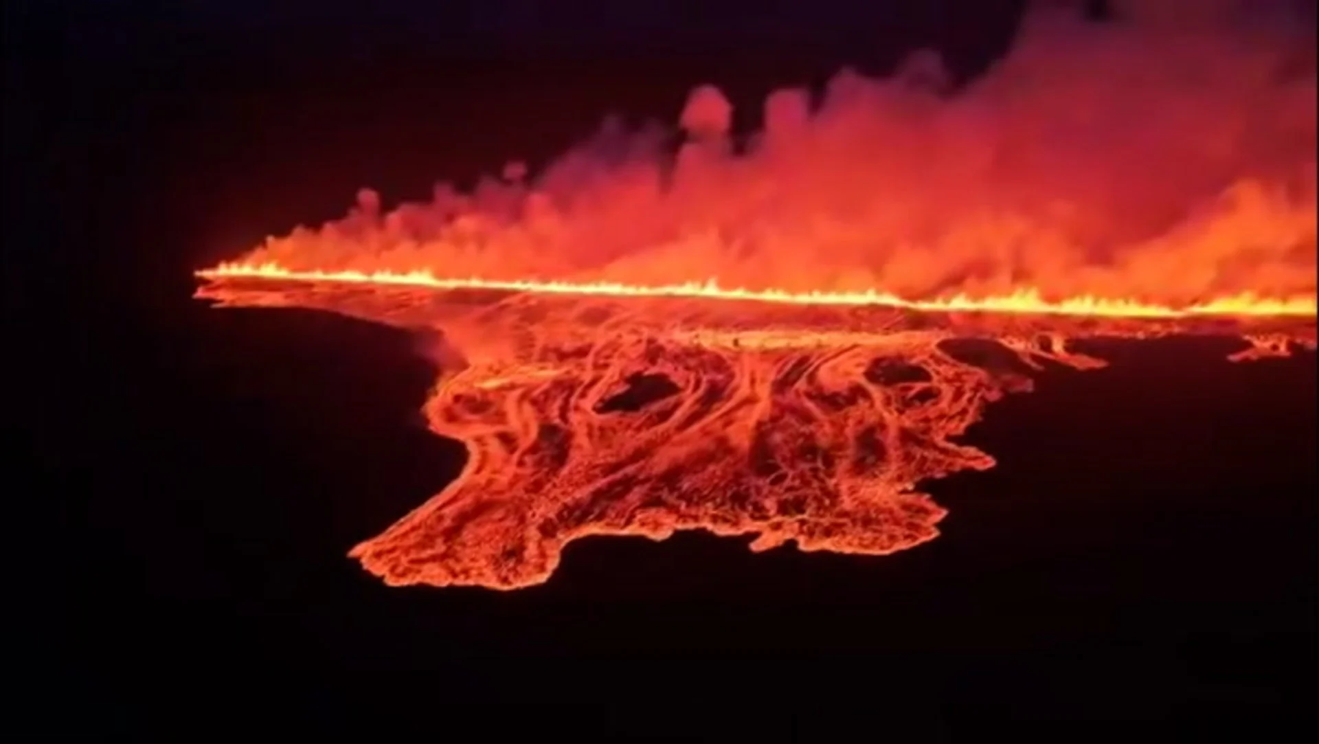 Une sixième éruption en moins d’un an pour un volcan en Islande