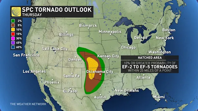 Travellers beware: Multiple days of severe storm risk unfolds in the U ...