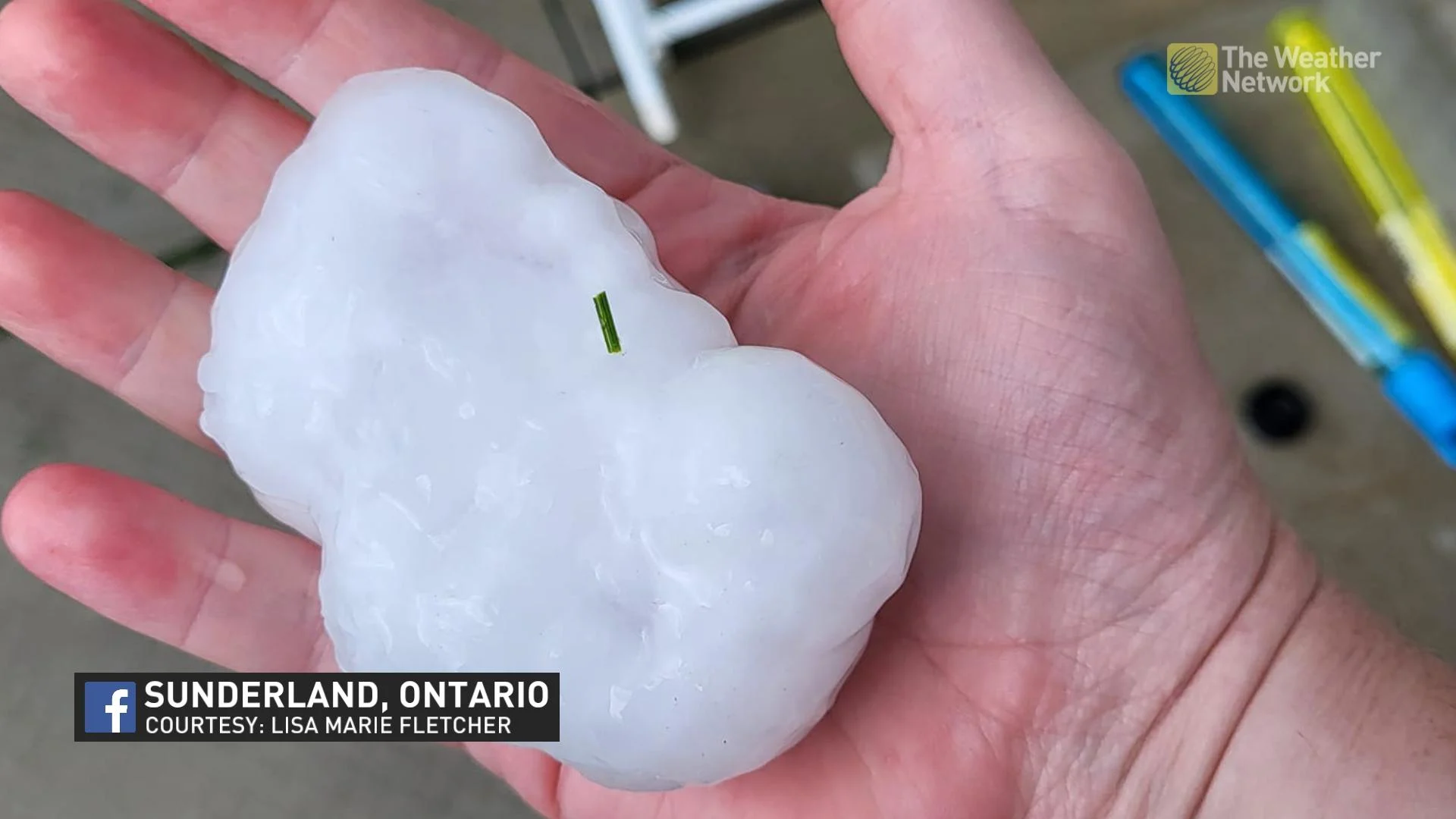 PHOTOS Huge hail, possible tornado reported as storms hit Ontario The Weather Network