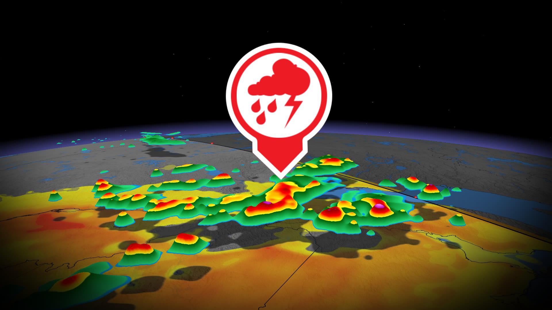 雷雨木曜日：すべての南ケベックは危険にさらされています